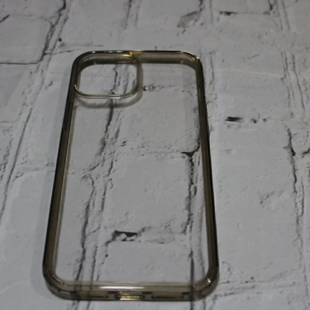 iPhone 12 Pro Max Clear SHOCKPROOF Phone Case Dark Black‎